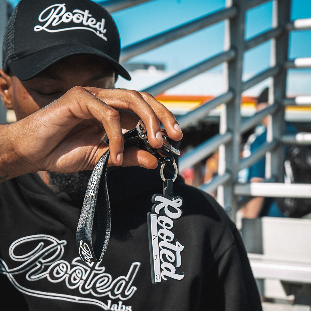 Rooted Labs Rubber Keychain